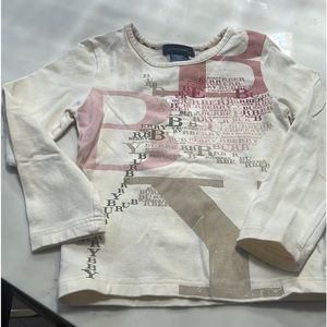 Burberry long sleeve warm shirt